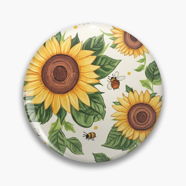 Item preview, Chic Radiant Sunflower Pattern For Just Because designed and sold by RoyalStarsPatts.