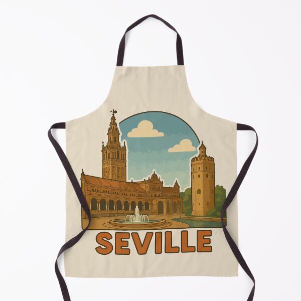 Item preview, Seville Travel Souvenir Sticker designed and sold by rogue-design.