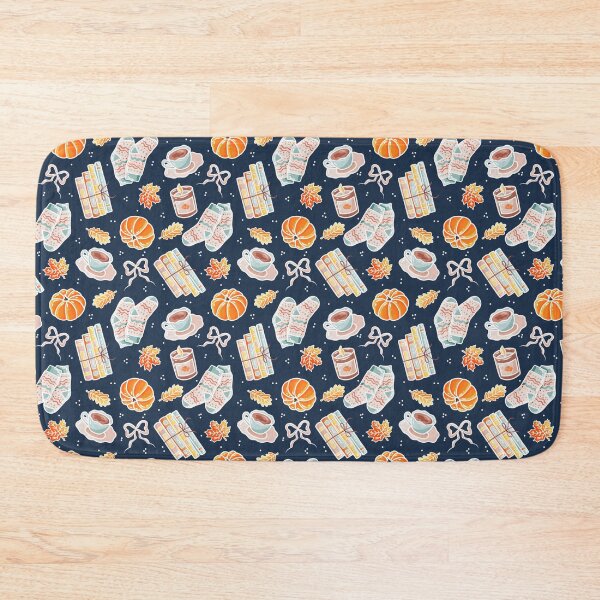 Item preview, Cozy Fall Navy designed and sold by Pink Brush Studio.