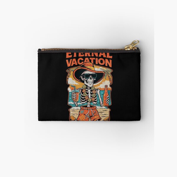 Item preview, Eternal Vacation – Skeleton Beach Vibes designed and sold by PhilllandArt.
