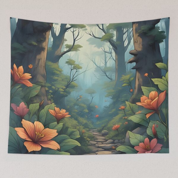 Item preview, Vibrant Jungle designed and sold by 0penvimark.