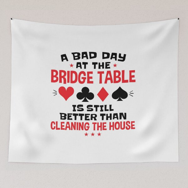 Item preview, A Bad Day at the Bridge Table Funny Bridge Player designed and sold by jaygo.
