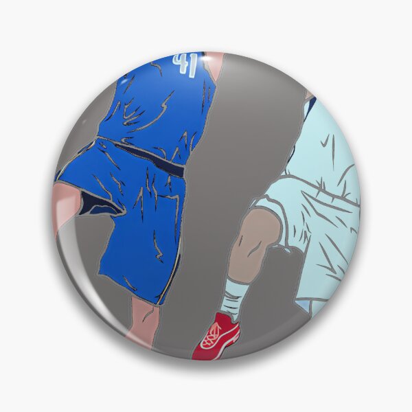 Item preview, DIRK-NOWITZKI-AND-LUKA-DONCIC-FADEAWAY-T-SHIRT designed and sold by bradwantzu.