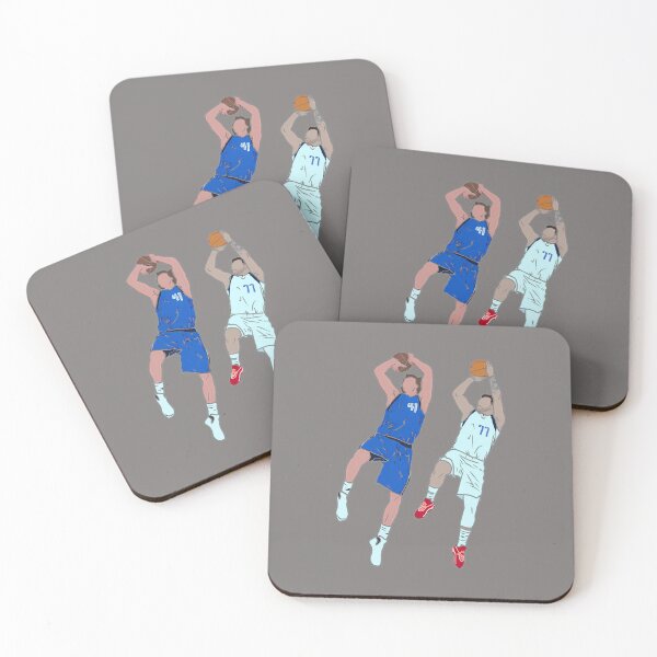 Item preview, DIRK-NOWITZKI-AND-LUKA-DONCIC-FADEAWAY-T-SHIRT designed and sold by bradwantzu.