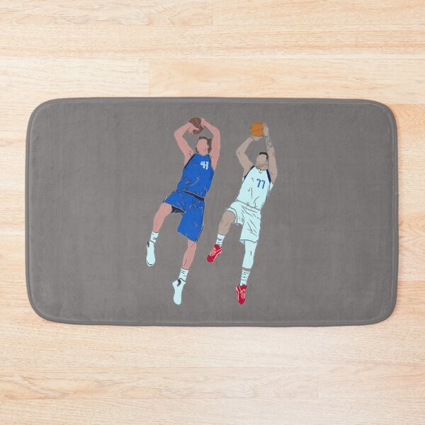 Item preview, DIRK-NOWITZKI-AND-LUKA-DONCIC-FADEAWAY-T-SHIRT designed and sold by bradwantzu.