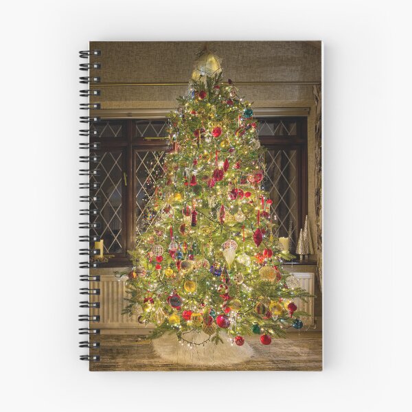 Item preview, English decorated and lit Home Christmas Tree designed and sold by John Gilham - Landscape Photography.