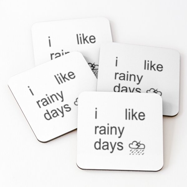 Item preview, i like rainy days designed and sold by star kissed night.