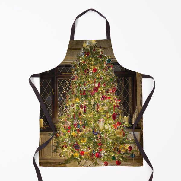 Item preview, English decorated and lit Home Christmas Tree designed and sold by John Gilham - Landscape Photography.