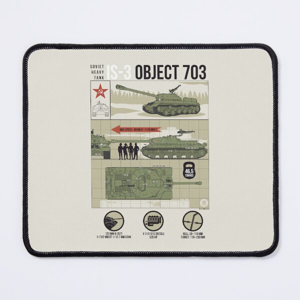 Item preview, For the TANK Lover! Soviet IS-3 Heavy Infographic designed and sold by FAawRay.