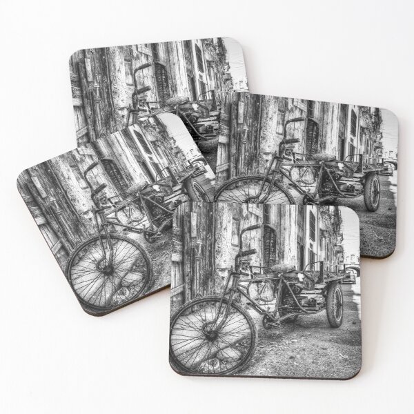 Item preview, Vintage Tricycle on Old Street In Havana, Cuba designed and sold by Paul Thompson Photography.