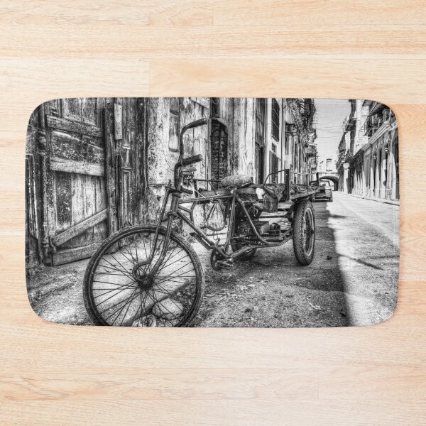 Item preview, Vintage Tricycle on Old Street In Havana, Cuba designed and sold by Paul Thompson Photography.