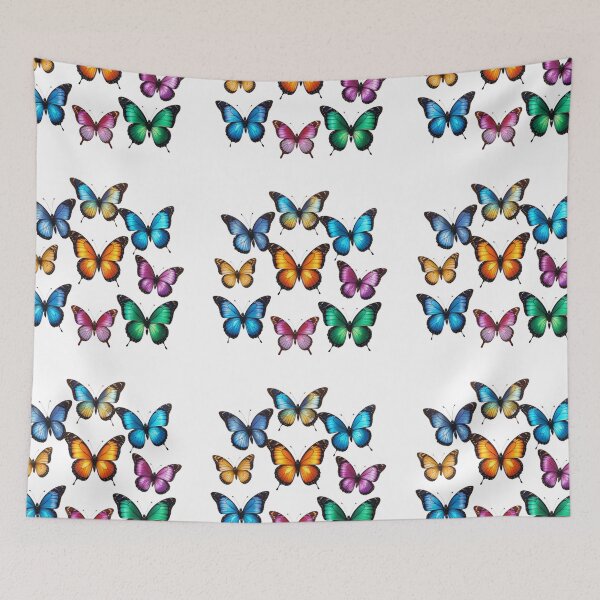 Item preview,  Multicolored butterflies designed and sold by Tatipiman.