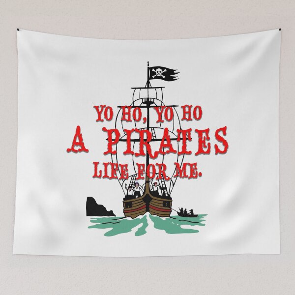 Item preview, Yo Ho Yo Ho, A Pirates Life For Me designed and sold by Angry Swan Designs.