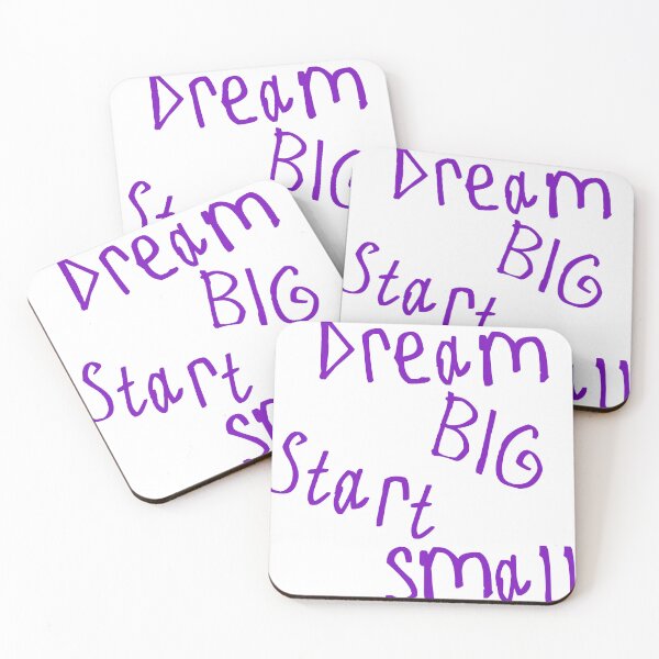 Item preview, Dream Big, Start Small designed and sold by kinpirks.
