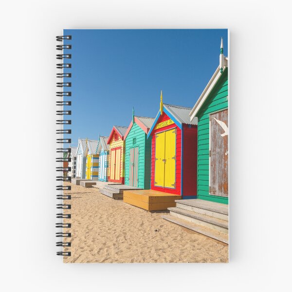 Item preview, Colourful beach bathing boxes - Brighton Beach, Victoria designed and sold by EGRS Photography.