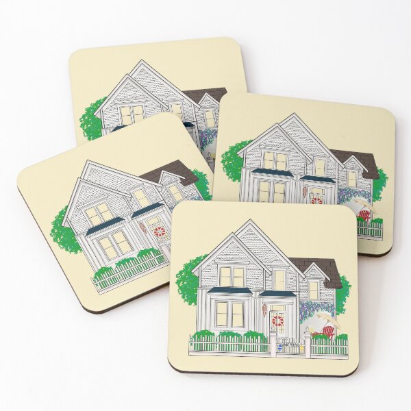 Item preview, Murder House in Summer designed and sold by Gin & Daggers.