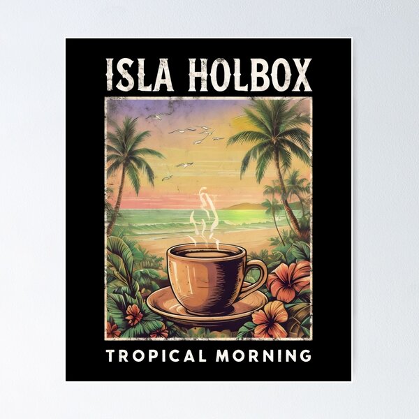Item preview, ISLA HOLBOX TROPICAL MORNING designed and sold by DemureArtsy.