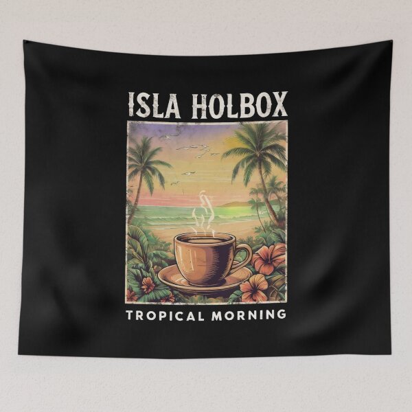 Item preview, ISLA HOLBOX TROPICAL MORNING designed and sold by DemureArtsy.