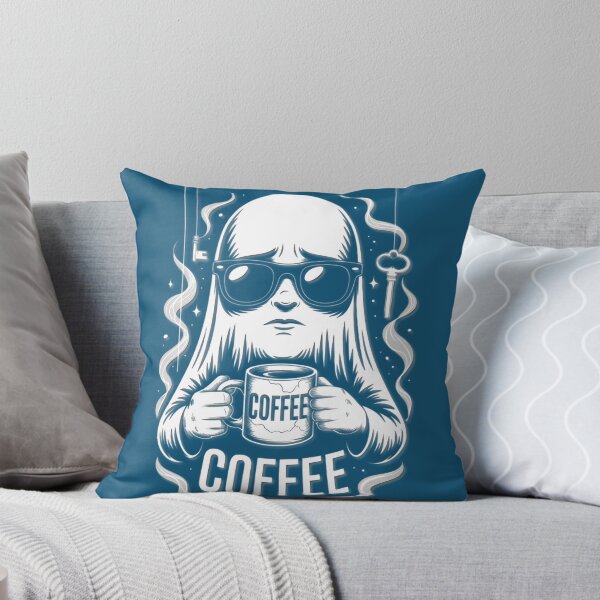 Item preview, Cool Ghost Needs Coffee designed and sold by Angela West.