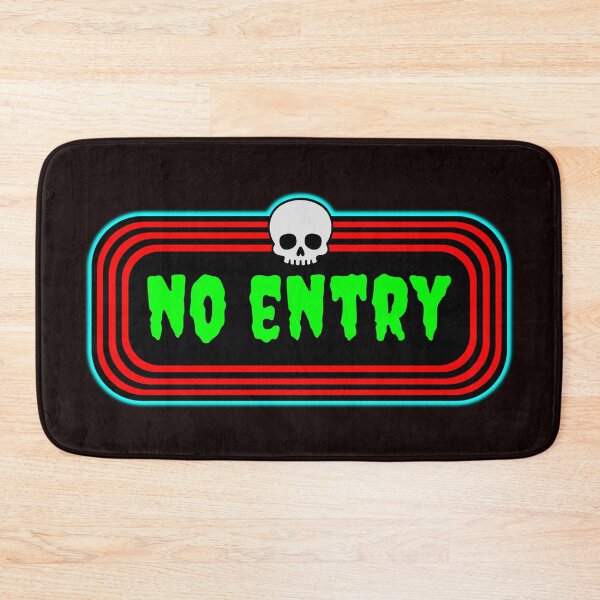 Item preview, No Entry designed and sold by glowdesigns.
