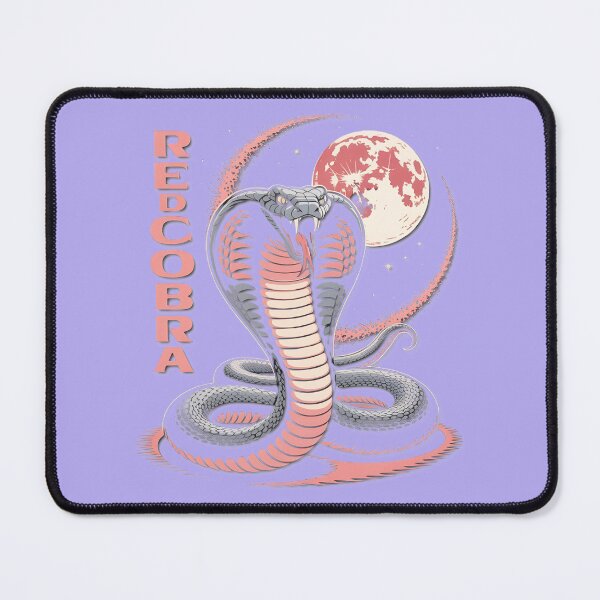 Item preview, Red Cobra Moon Serpent Space Art designed and sold by Angela West.