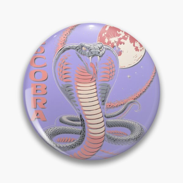 Item preview, Red Cobra Moon Serpent Space Art designed and sold by Angela West.