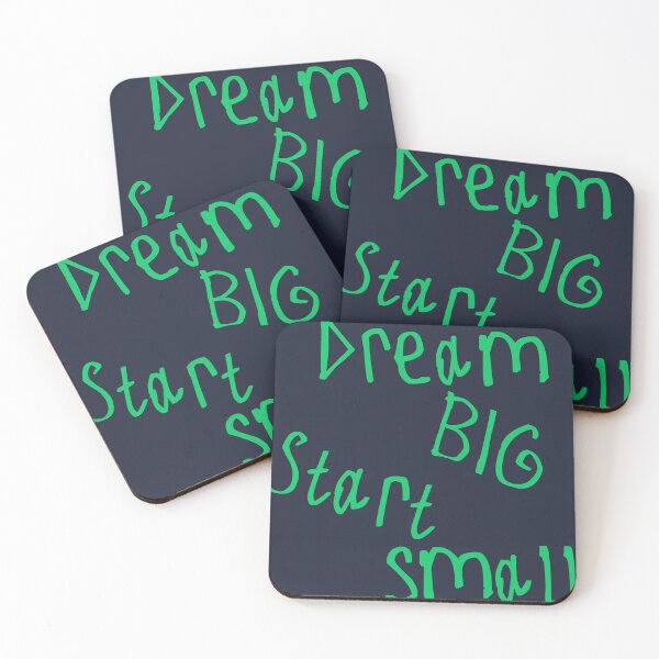 Item preview, Dream Big, Start Small designed and sold by kinpirks.