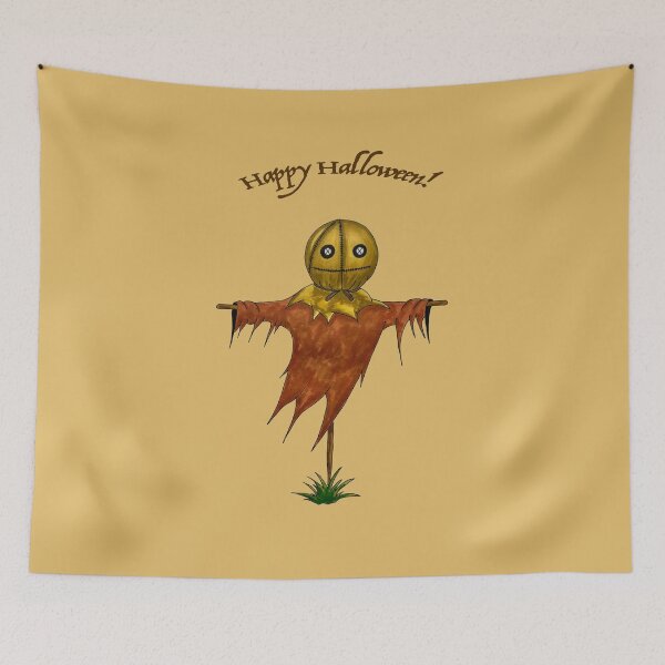 Item preview, Happy Halloween Scarecrow designed and sold by BHG Art & Designs.