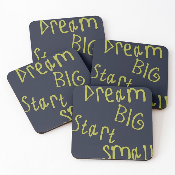 Item preview, Dream Big, Start Small designed and sold by kinpirks.