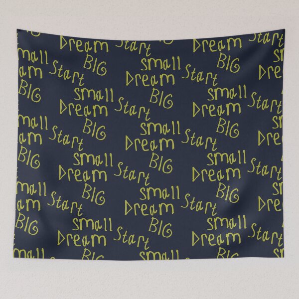 Item preview, Dream Big, Start Small designed and sold by kinpirks.