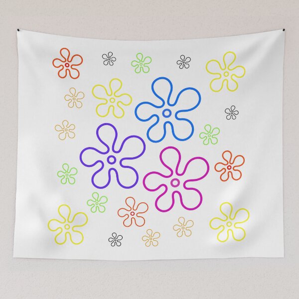 Item preview, SpongeBob Flowers / SpongeBob Flower Sky designed and sold by DibujandoPorfa.