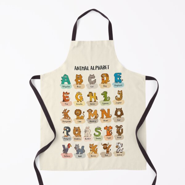 Item preview, Cute Alphabet Animal Poster for Kids | ABC Learning Wall Art designed and sold by JOOKDesign.