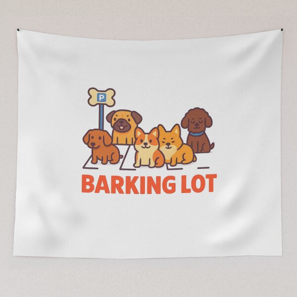 Item preview, Barking lot designed and sold by WA2M.