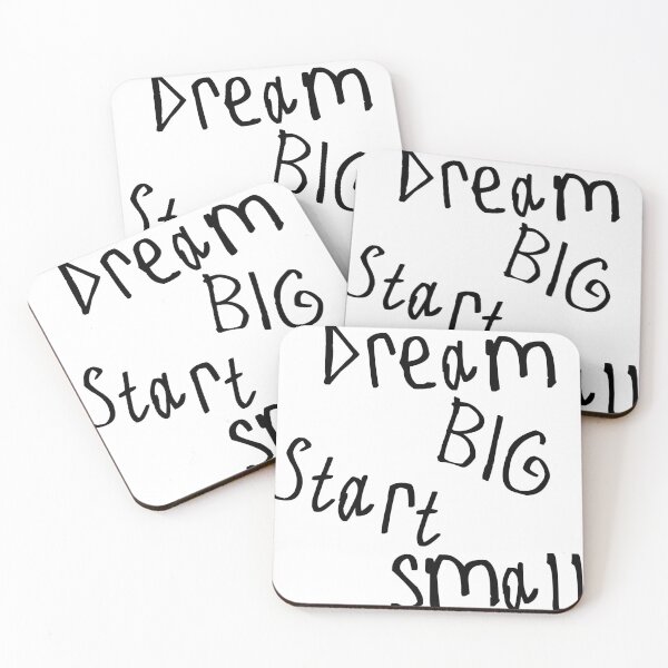 Item preview, Dream Big, Start Small designed and sold by kinpirks.