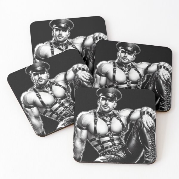 Item preview, Gay Leather Bar Pride "Tobias" Leather Bar Berlin Pride Graphic Design designed and sold by ItsAKinkThing.