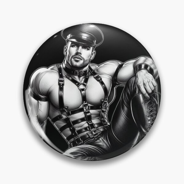 Item preview, Gay Leather Bar Pride "Tobias" Leather Bar Berlin Pride Graphic Design designed and sold by ItsAKinkThing.