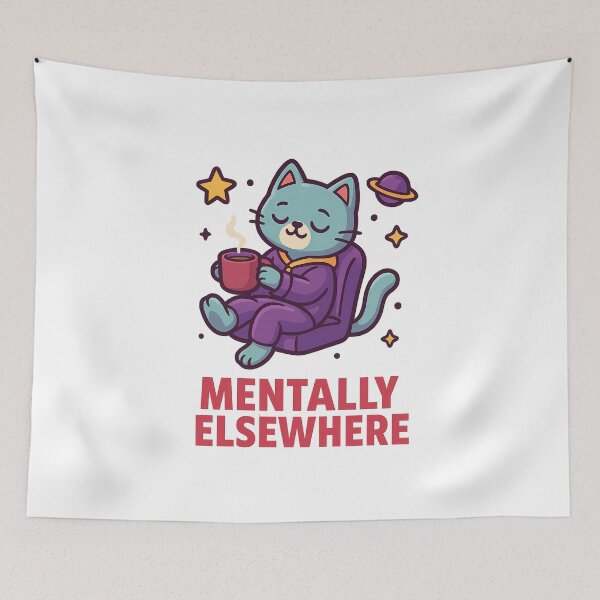 Item preview, Mentally elsewhere designed and sold by WA2M.