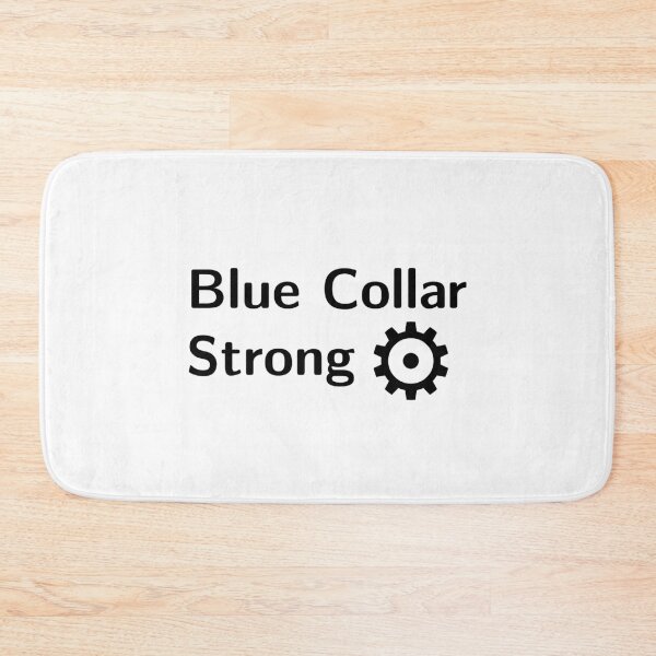Item preview, Blue Collar Strong Gear | Bold Black designed and sold by ArcticPastel.