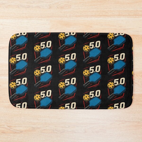 Item preview, Pickleball Player Rating 5.0 Blue Paddle Red Lines Design designed and sold by LovingJoyfully.
