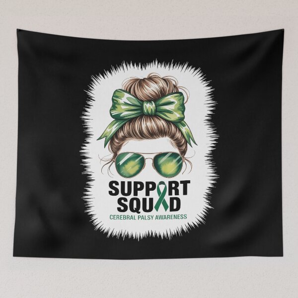 Item preview, Support Squad Cerebral Palsy For Women Cp Awareness designed and sold by CookWorldLaughs.