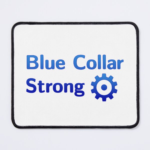 Item preview, Blue Collar Strong Gear | Bold Navy designed and sold by ArcticPastel.