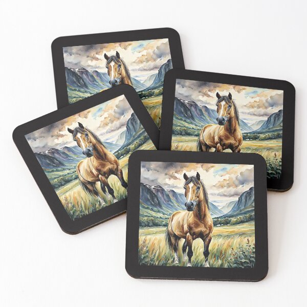Item preview, Norwegian Fjord horse #1 designed and sold by Helios Be. Lavsh.