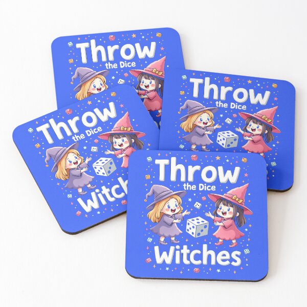 Item preview, Throw the Dice Witches Cute Design gift for Kids  designed and sold by FrascatiStudio.