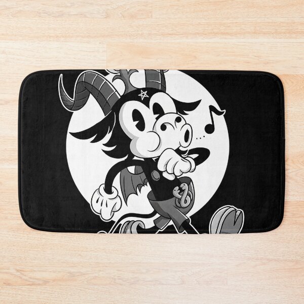 Item preview,  Blackcraft Atheist Satan Baphomet Goat Retro Cartoon Lucifer designed and sold by ClothesSavage.