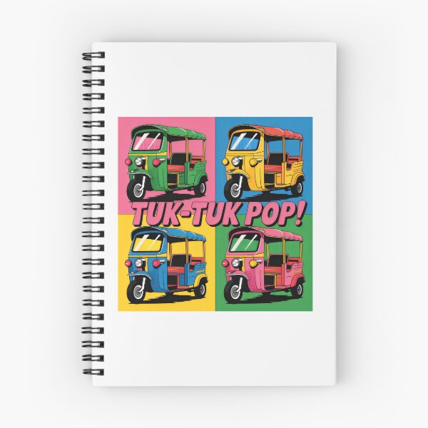 Item preview, Tuk-Tuks in a Color Block Pop Art Style designed and sold by SplashTastic.