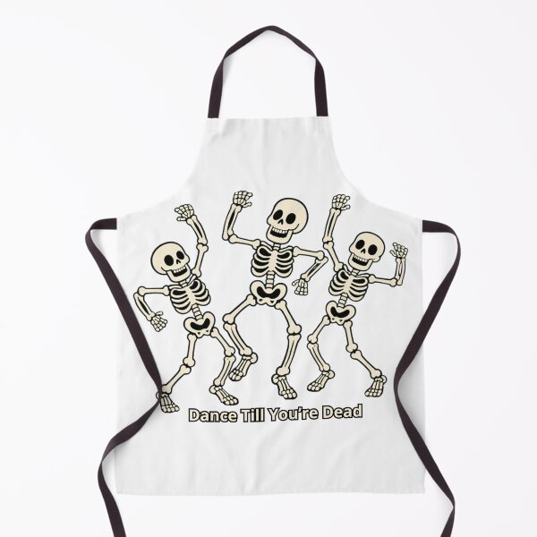 Item preview, Dance Till Youre Dead Funny Halloween Skeleton Design designed and sold by JudithLatko.