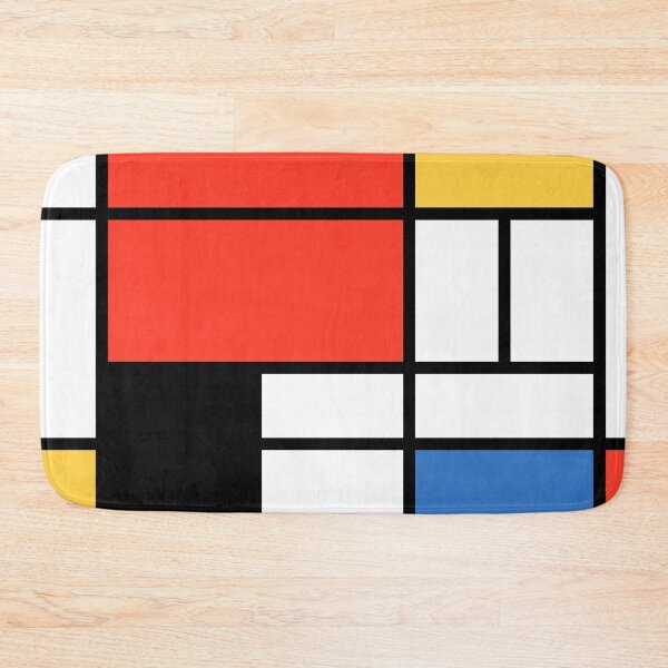 Artikelvorschau, Mondrian inspired graphic: Composition with Red, Blue and Yellow entworfen und verkauft von leAnomis.