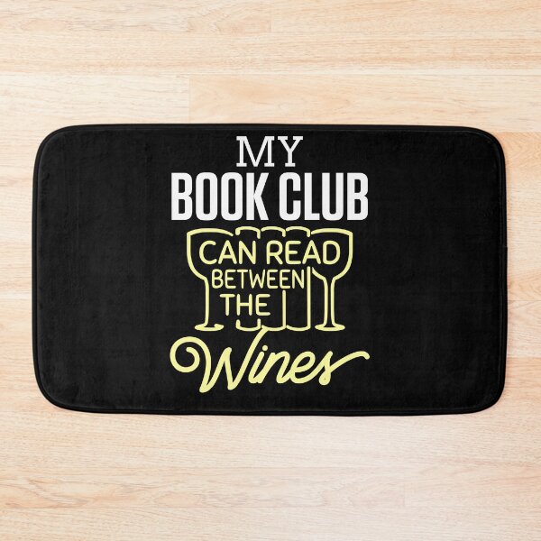 Item preview, Funny Book Club Wine Pun designed and sold by jaygo.