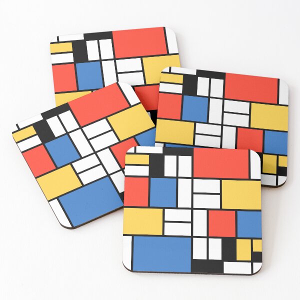 Artikelvorschau, Mondrian inspired graphic: Composition with Red, Blue and Yellow entworfen und verkauft von leAnomis.