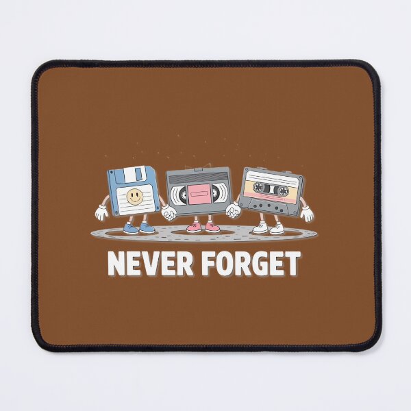 Item preview, Retro Tech Friendship Floppy VHS Cassette Design designed and sold by Rick Young.